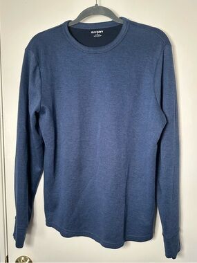 Mens Navy Blue Crewneck Sweater size Medium Old Navy